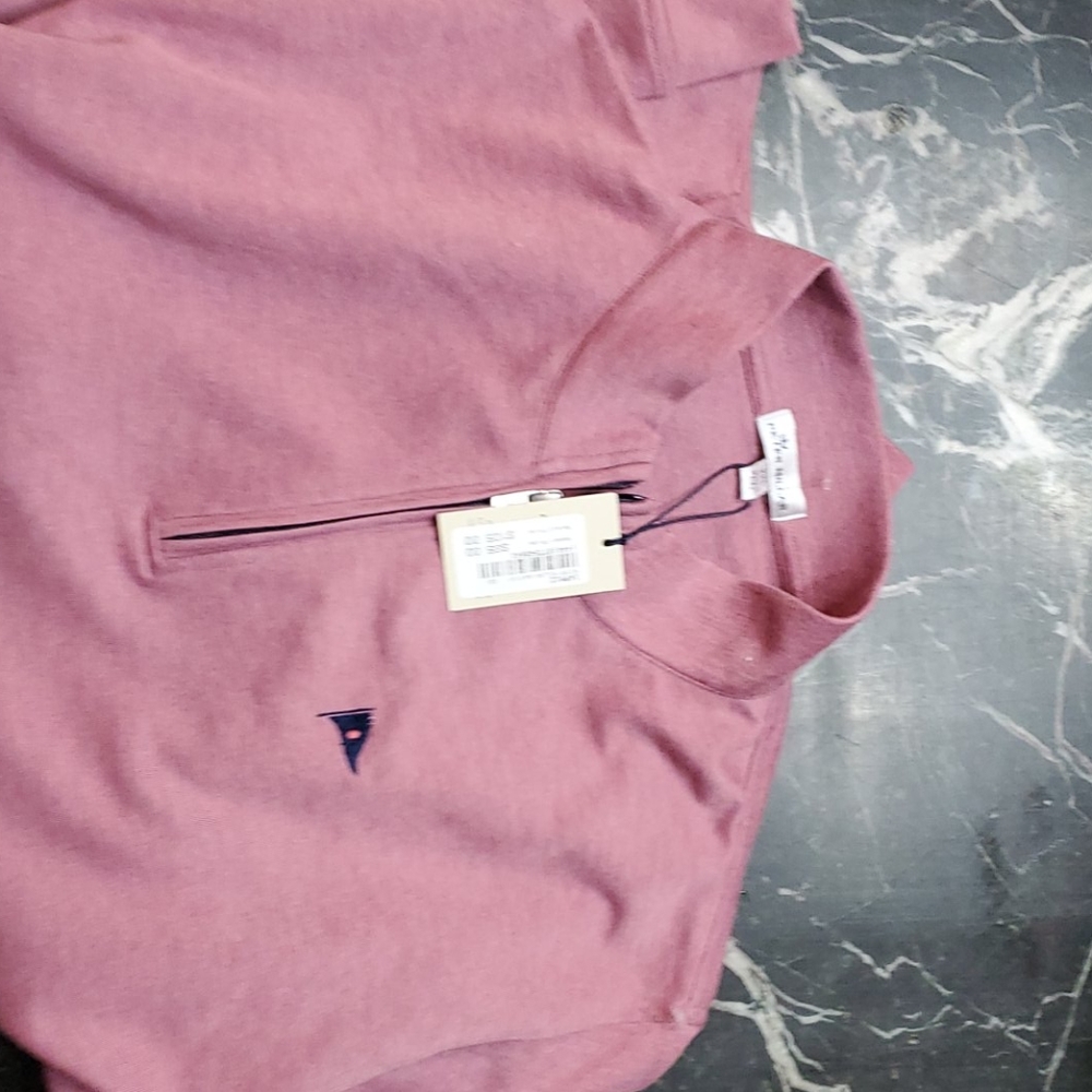 Peter Millar 1/4 zip pull over mens
